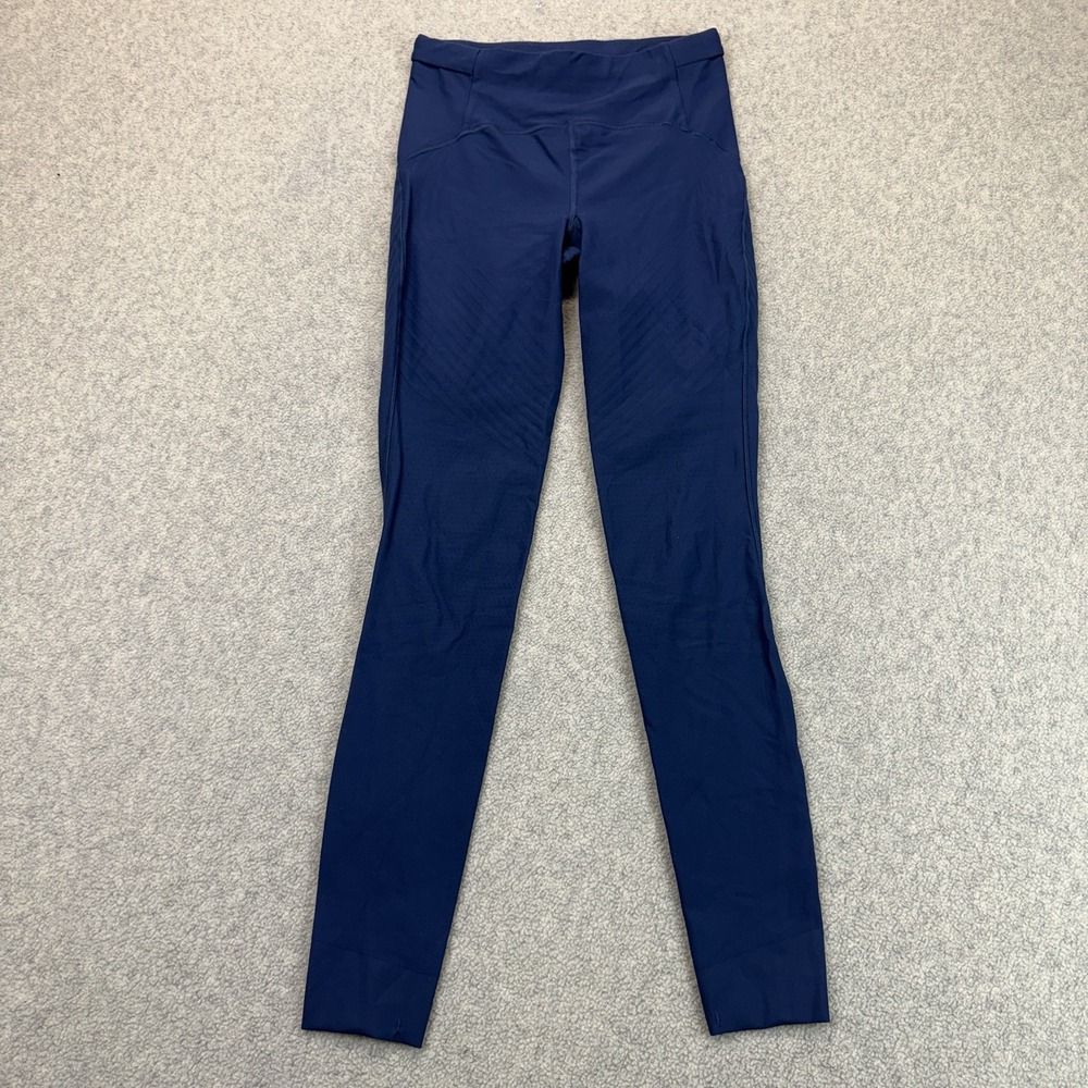 Lululemon Tight Stuff Tight Leggings Women's 6 Hero Blue Reflective Run
